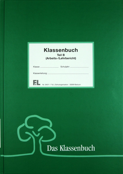 Klassenbuch HS NRW Teil B wochenweise, gebunden