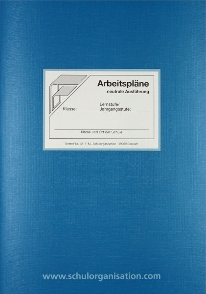 Arbeits.-Stoffverteilungsplan Neutral