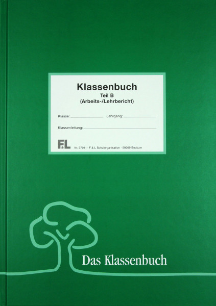 Klassenbuch GRS NRW Teil B wochenweise, gebunden