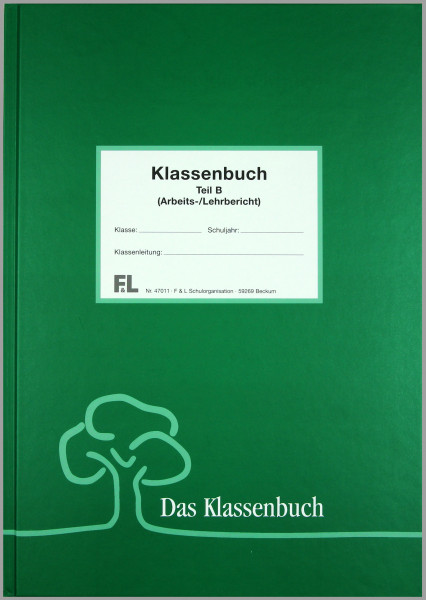 Klassenbuch GRS NDS Teil B wochenweise, gebunden