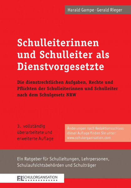 Schulleiterinnen und Schulleiter als Dienstvorgesetzte