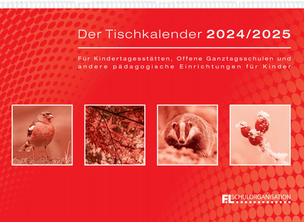 Tischkalender 2024/2025