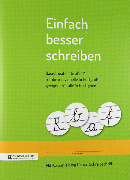 Schreiblernheft Lineaturgröße M Einfach besser schreiben